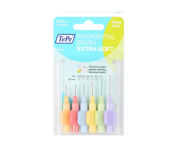 Міжзубні йоржики TePe Extra Soft Mix 6 шт. Tepe - Мікс